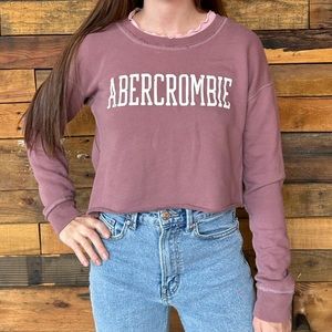 Vintage Abercrombie Cropped Sweatshirt